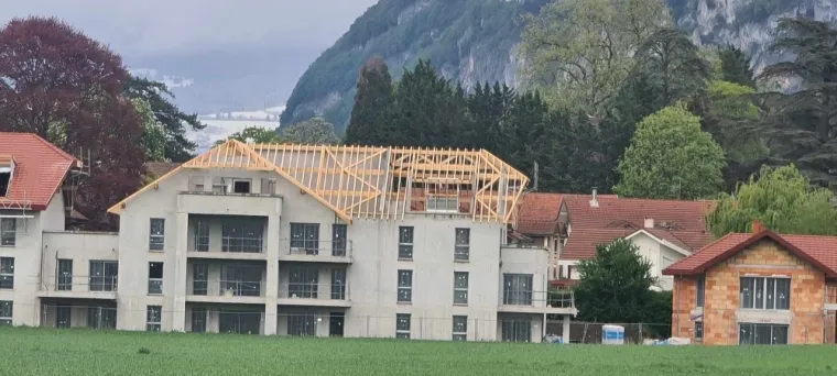 Création d'une charpente traditionnelle vers Annemasse, Oyonnax, Maxime Charpente et Fils