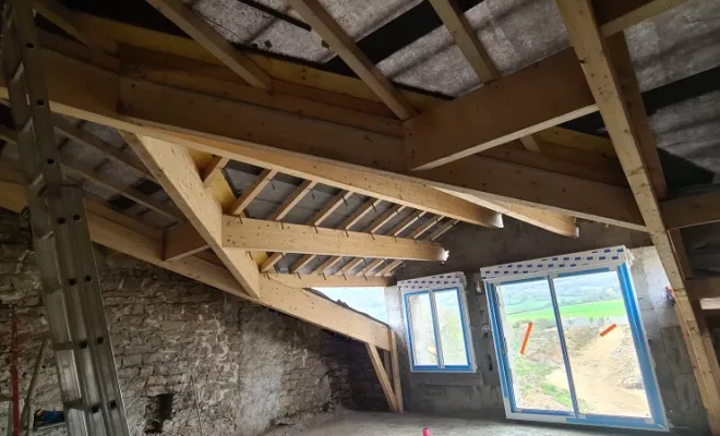 Rénovation de charpente, Oyonnax, Maxime Charpente et Fils